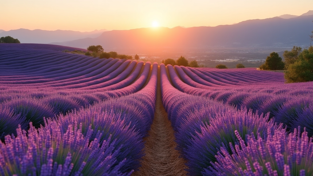 Champs de lavande en Provence